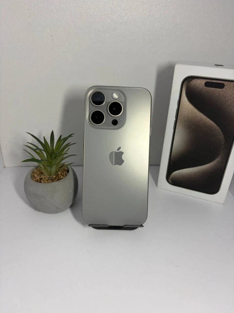 iPhone 15 Pro 128GB Natural Titanium
