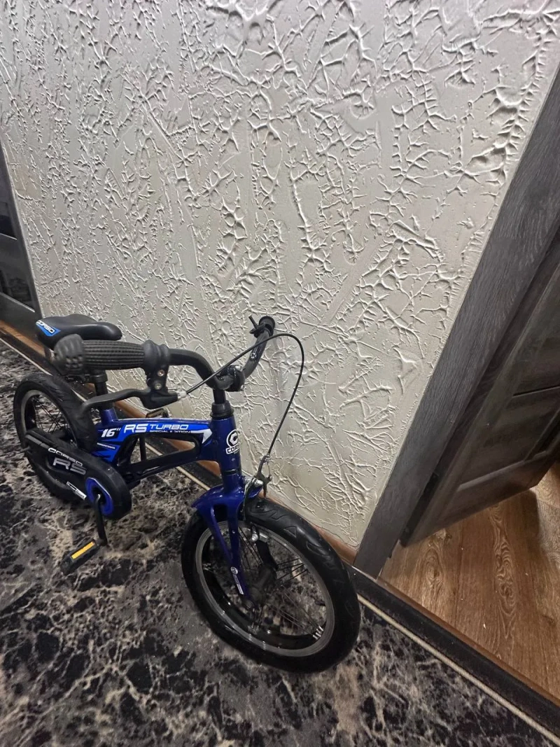 Детский велосипед Corso RS Turbo 16", трюковой самокат System HC и ролики HY SKATE Junior — фото 3