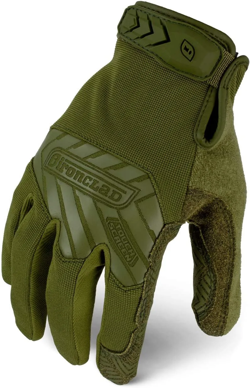 Тактичні рукавички Ironclad Tactical Pro Olive розмір L (9)