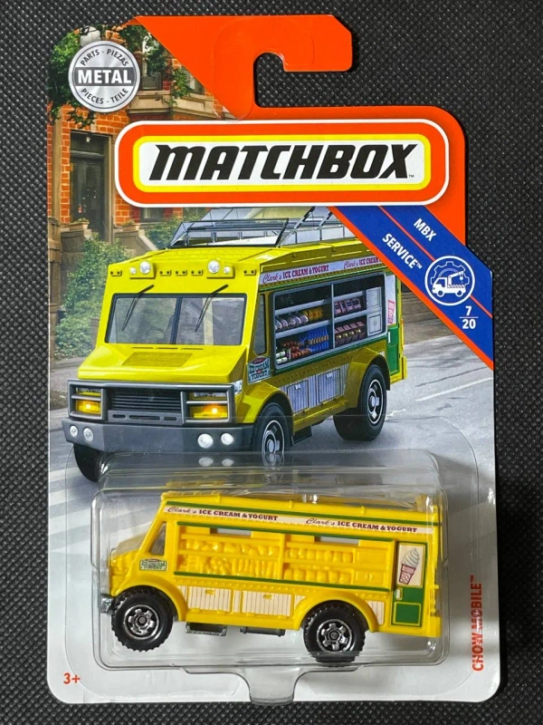 Машинка Matchbox Chow Mobile MBX Service Yellow Metal