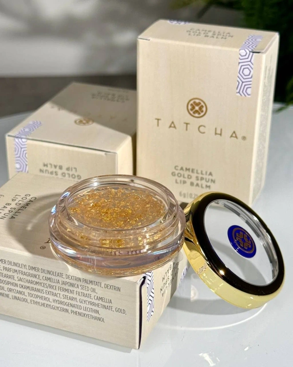 Tatcha Camellia Gold Spun Lip Balm 6g зволожуючий бальзам для губ