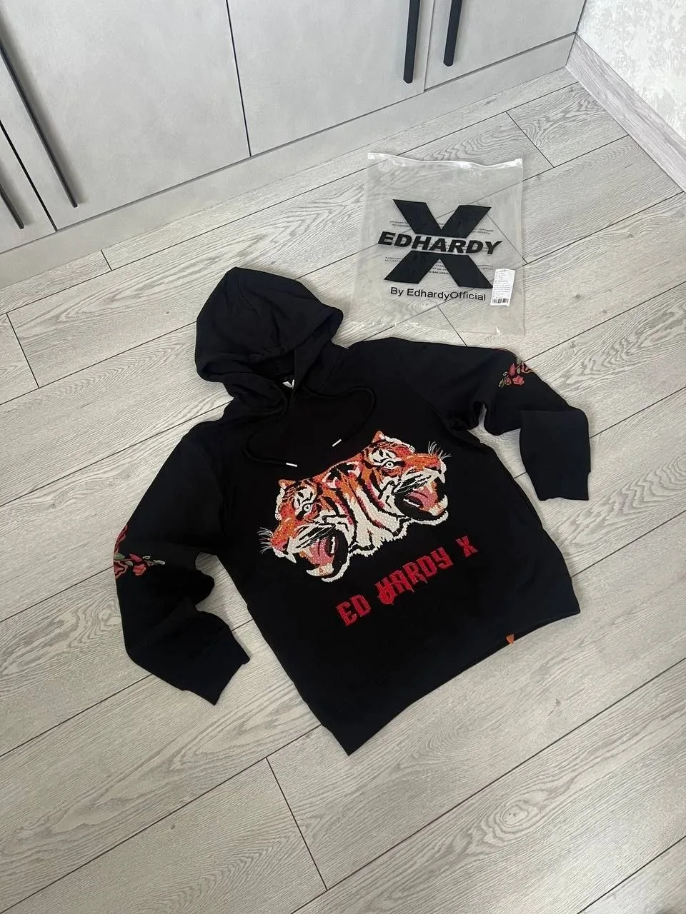 Худи Ed Hardy X Black (S, M)