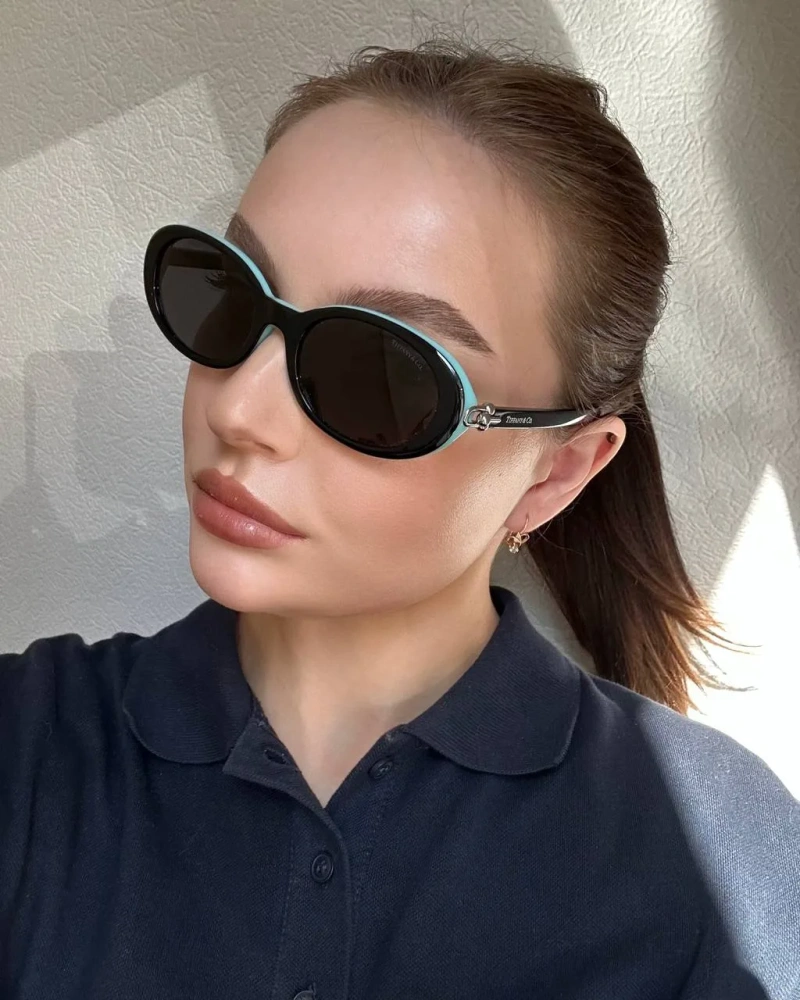 Очки Tiffany TF 4242D черные — фото 4