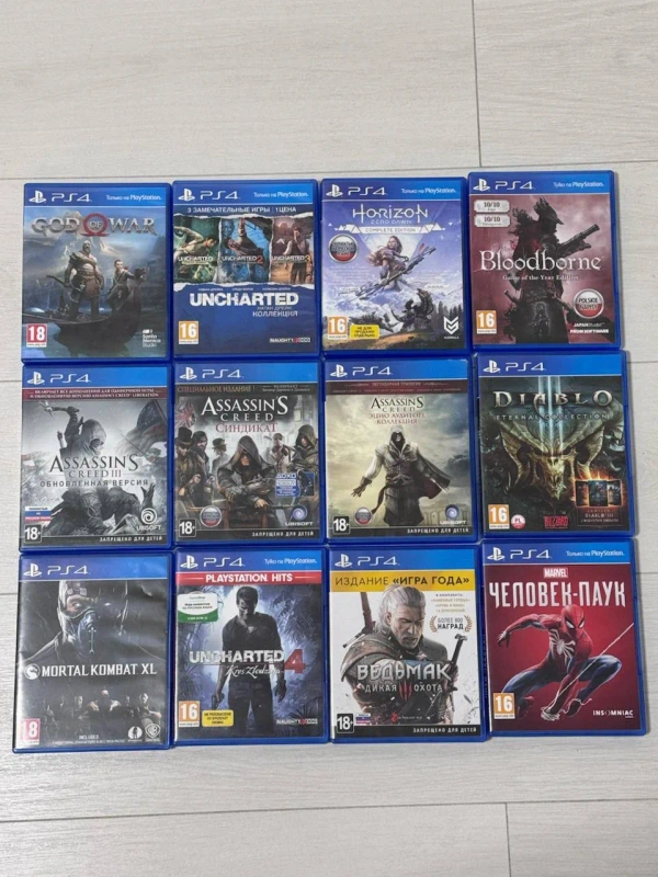 Игры для PlayStation 4 (PS4) в ассортименте