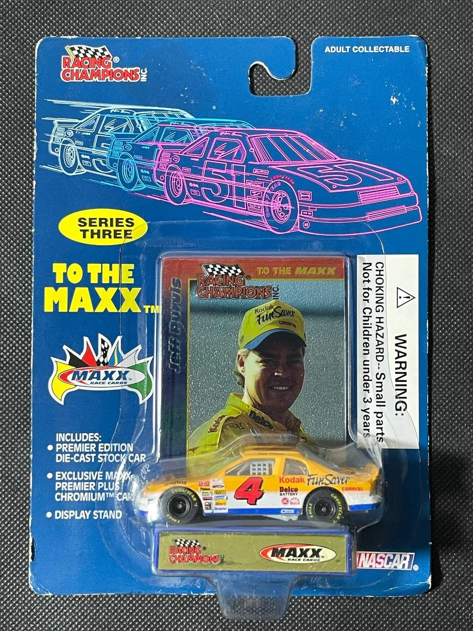 Коллекционная модель Chevy Monte Carlo #4 Jeff Purvis Racing Champions