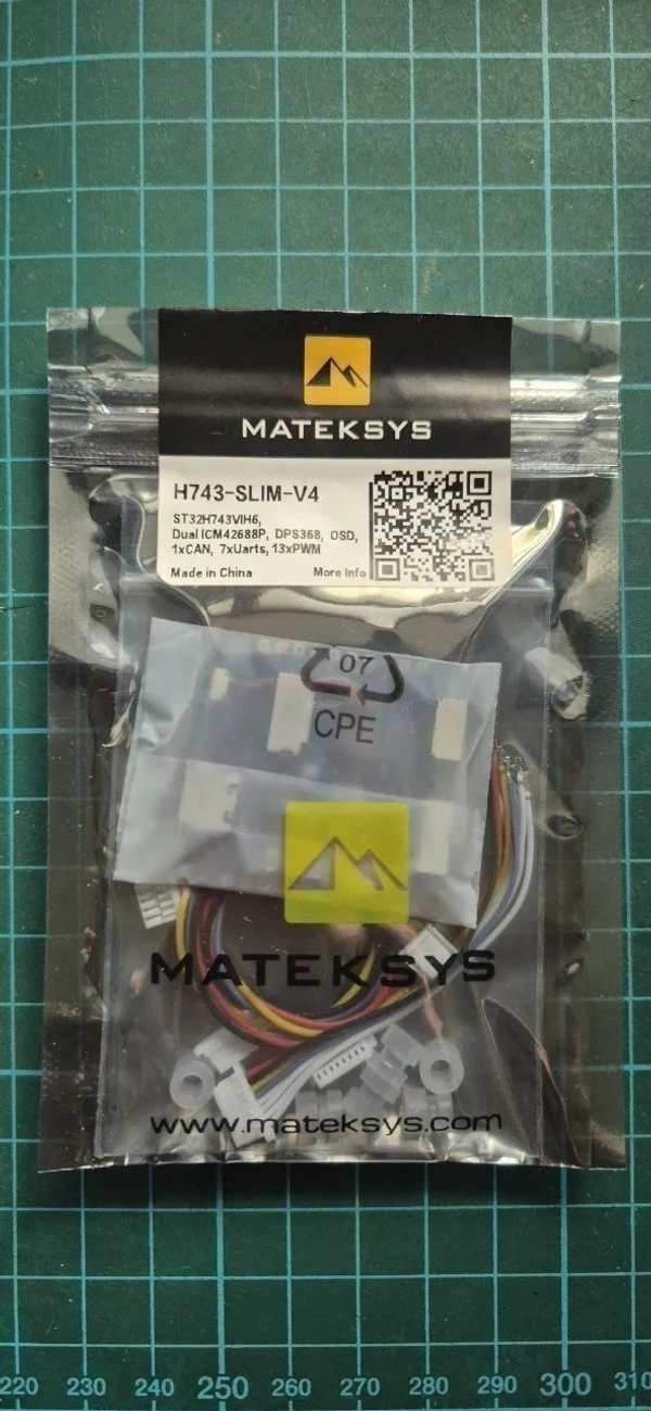 Matek H743-SLIM V4 полетный контроллер для дронов