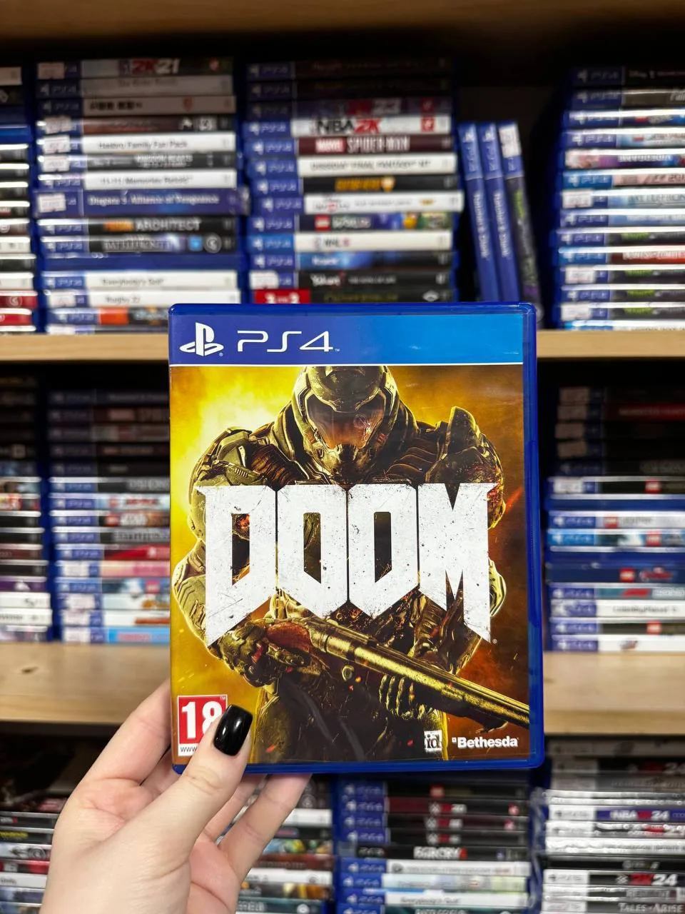 Игра DOOM для PlayStation 4