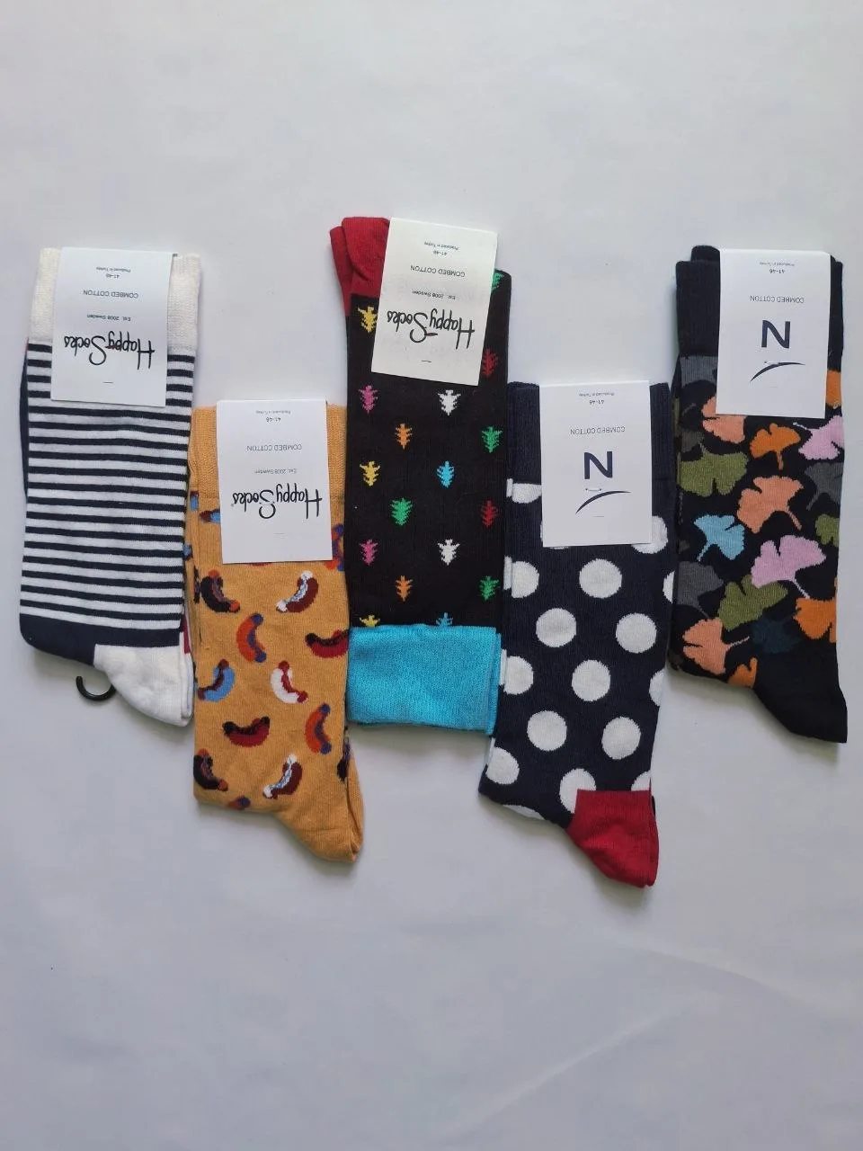 Набір з 5 пар шкарпеток Happy Socks