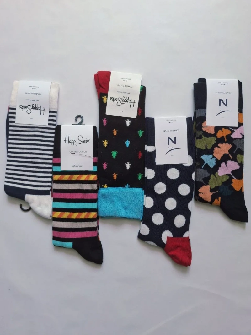 Набір з 5 пар шкарпеток Happy Socks — фото 2