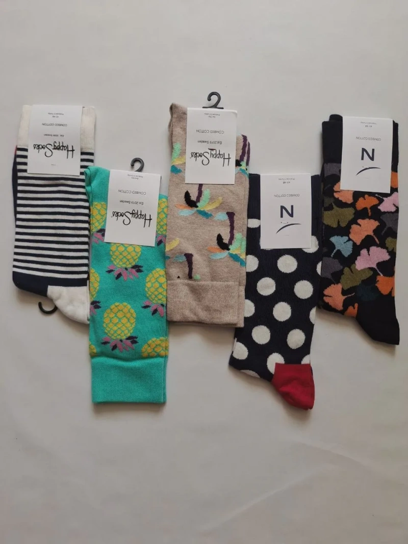 Набір з 5 пар шкарпеток Happy Socks — фото 3