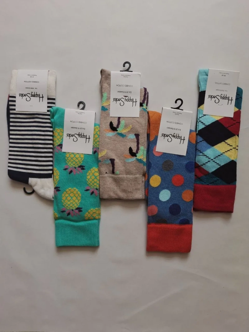 Набір з 5 пар шкарпеток Happy Socks — фото 4