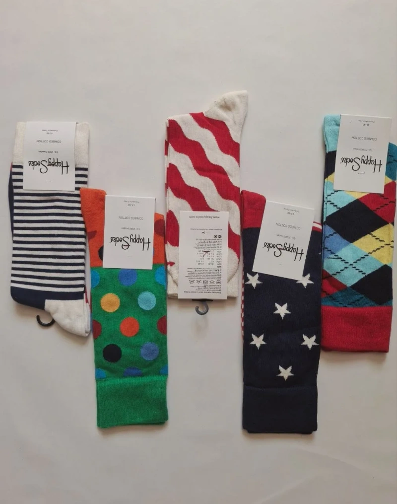 Набір з 5 пар шкарпеток Happy Socks — фото 6
