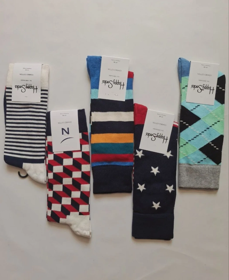 Набір з 5 пар шкарпеток Happy Socks — фото 7