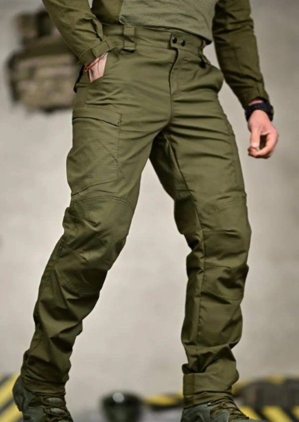 Тактичні штани STURM олива S-XXXL