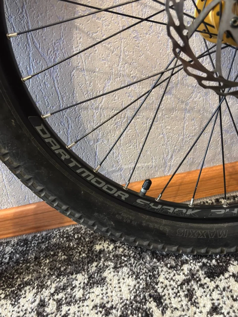 Комплект колес Fireeye / NS Bikes 24" Dartmoor Shark Maxxis Holy Roller — фото 3