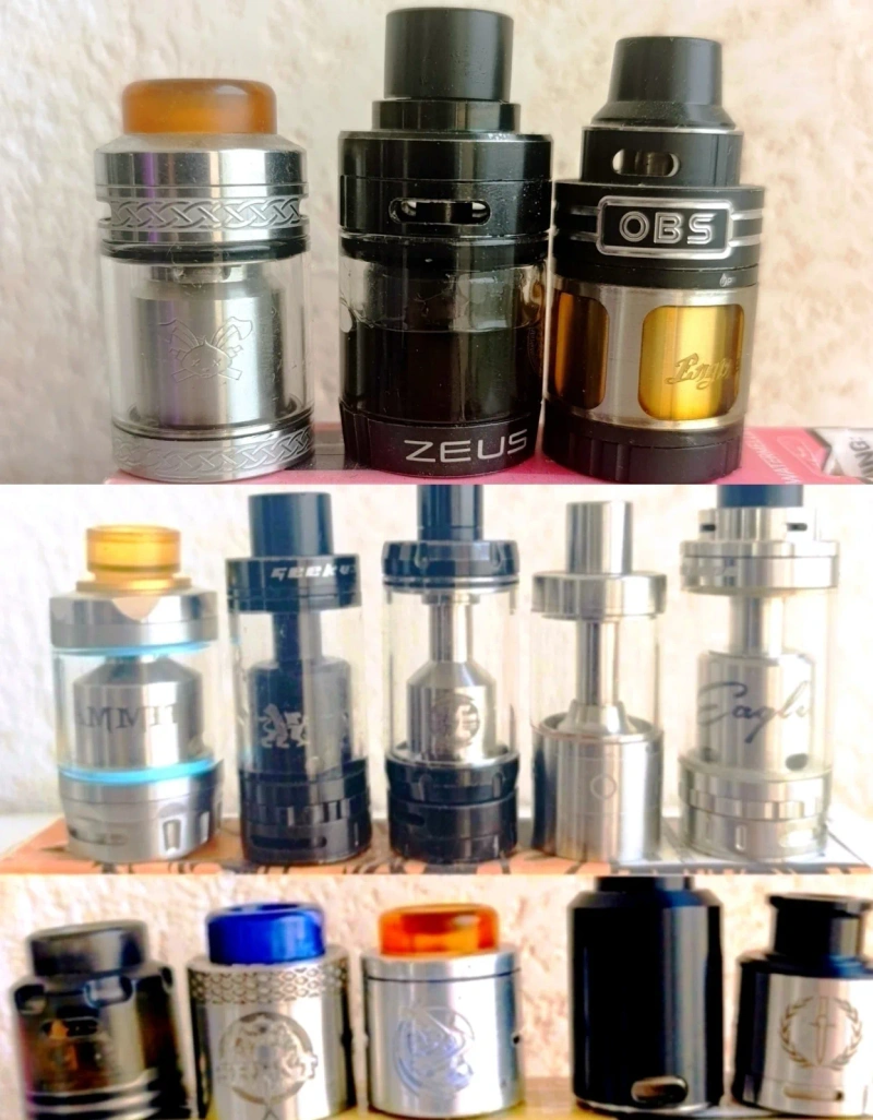 Вейп баки и дрипки Voopoo, GeekVape, Boro, Wasp Nano — фото 3