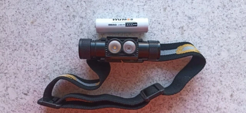 Налобный фонарь Wurkkos H25LR с аккумулятором 18650 3000mAh