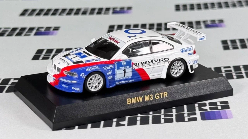 Коллекционная модель Kyosho BMW M1 / M3 GTR — фото 2