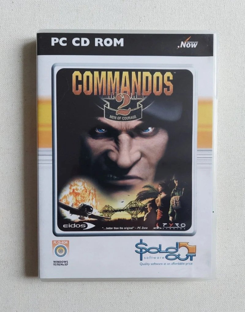 Commandos 2: Men of Courage PC CD ROM — фото 2