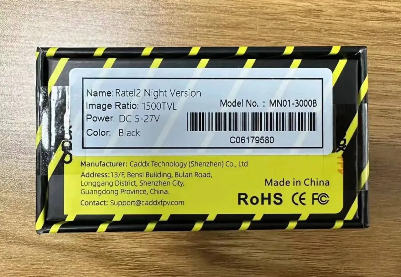 Камера Caddx Ratel 2 Night Version 1500TVL