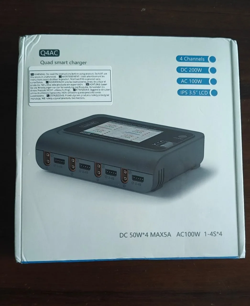 ToolkitRC Q4AC Quad smart charger