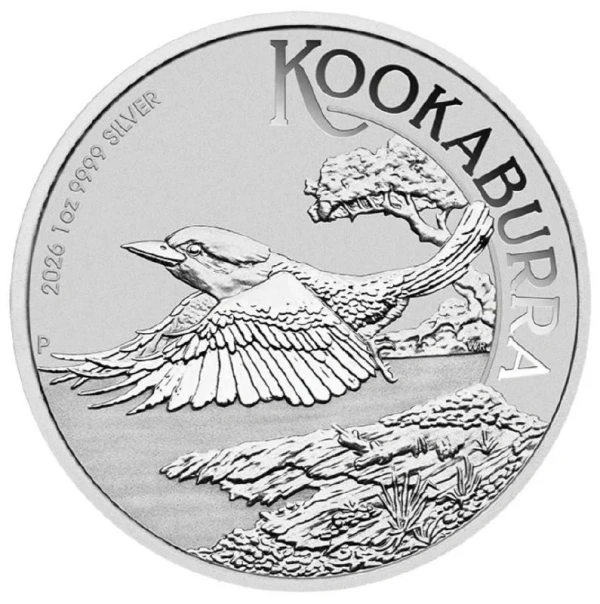 Срібна монета "Кукабара" 2026 1oz 9999 Silver