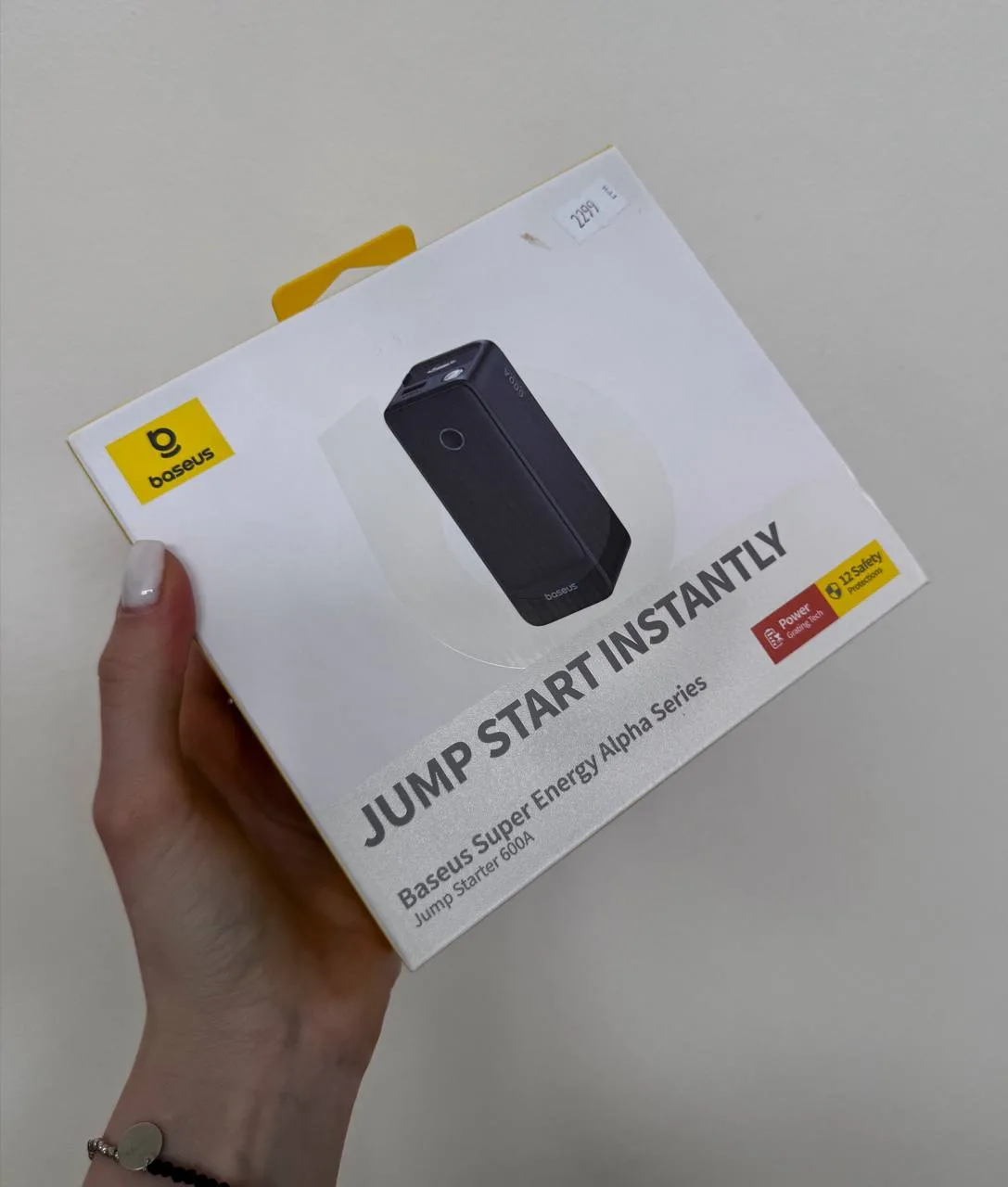 Пусковий пристрій Baseus Super Energy Alpha Series Jump Starter 600A