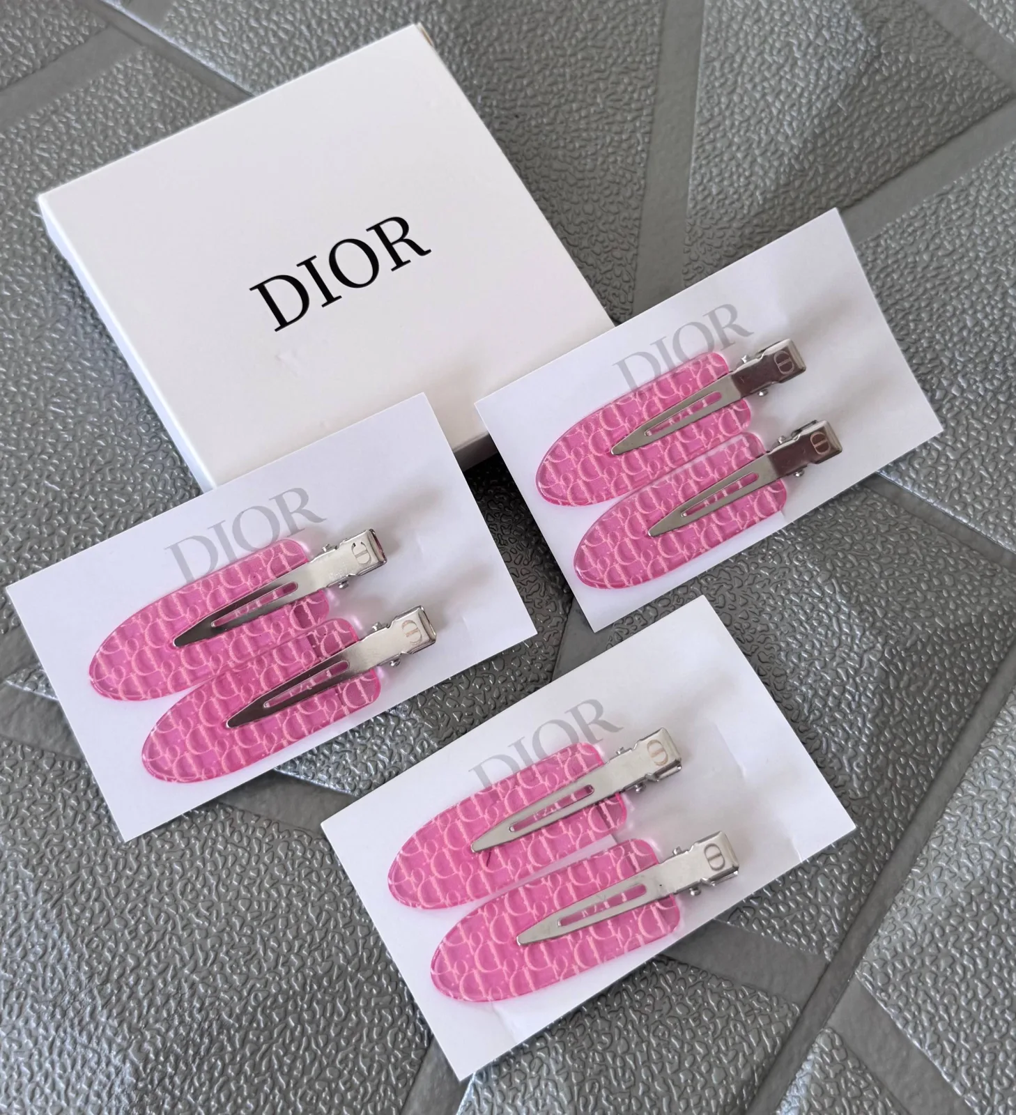 Заколки Dior набор 2 шт