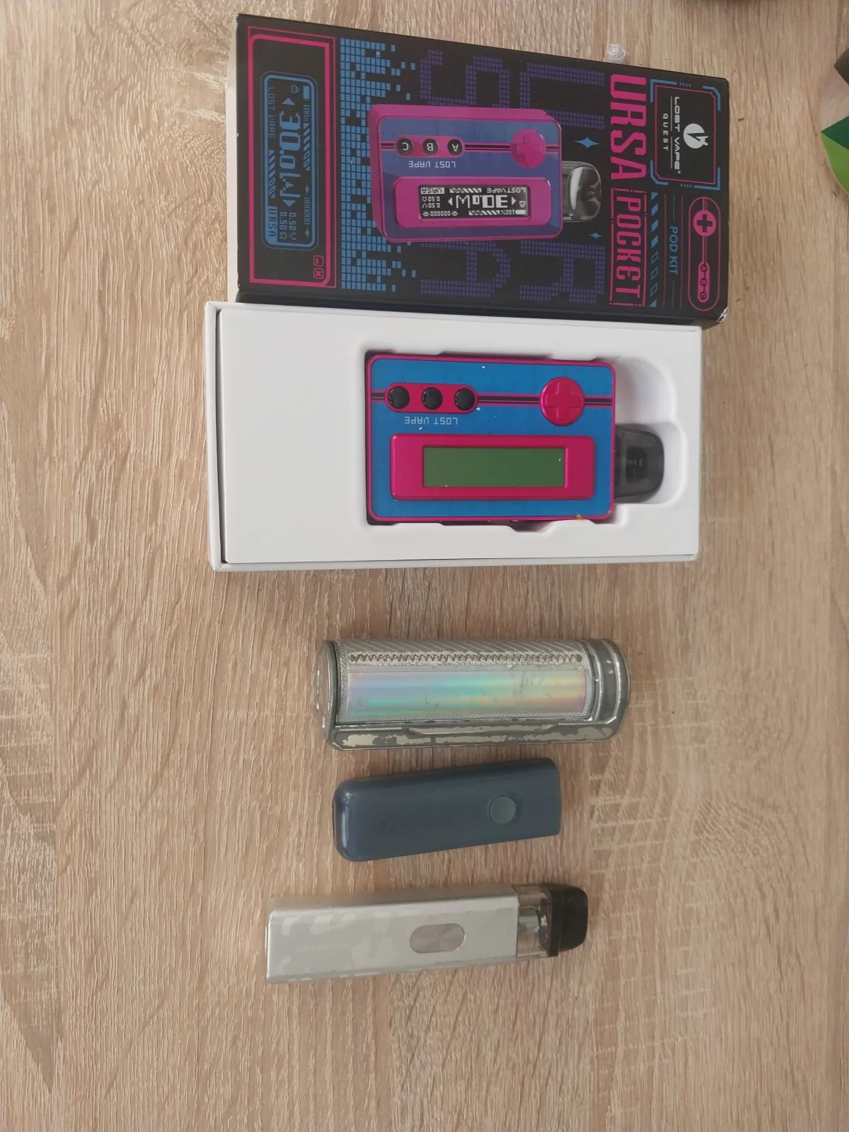 Pod-системы Lost Vape Ursa Pocket, Voopoo Drag X2, Voopoo Vinci Q, Vaporesso Xros 4 Mini