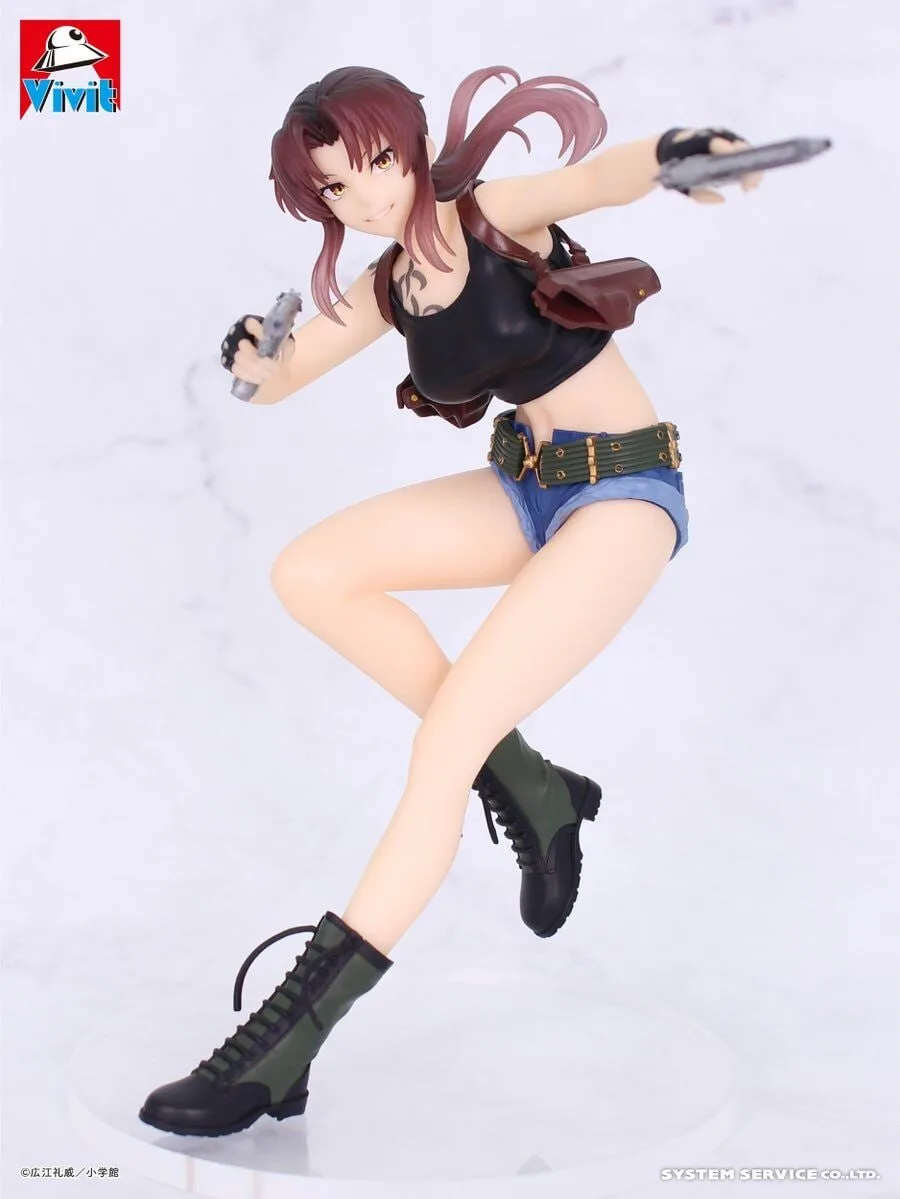 Фигурка Реви (Revy) по аниме Black Lagoon от System Service, высота ~16 см