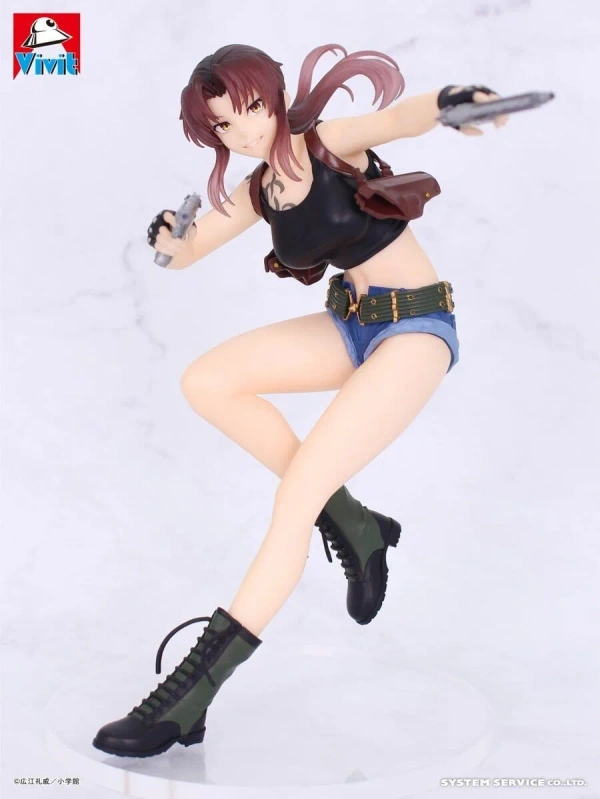 Фигурка Реви (Revy) по аниме Black Lagoon от System Service, высота ~16 см