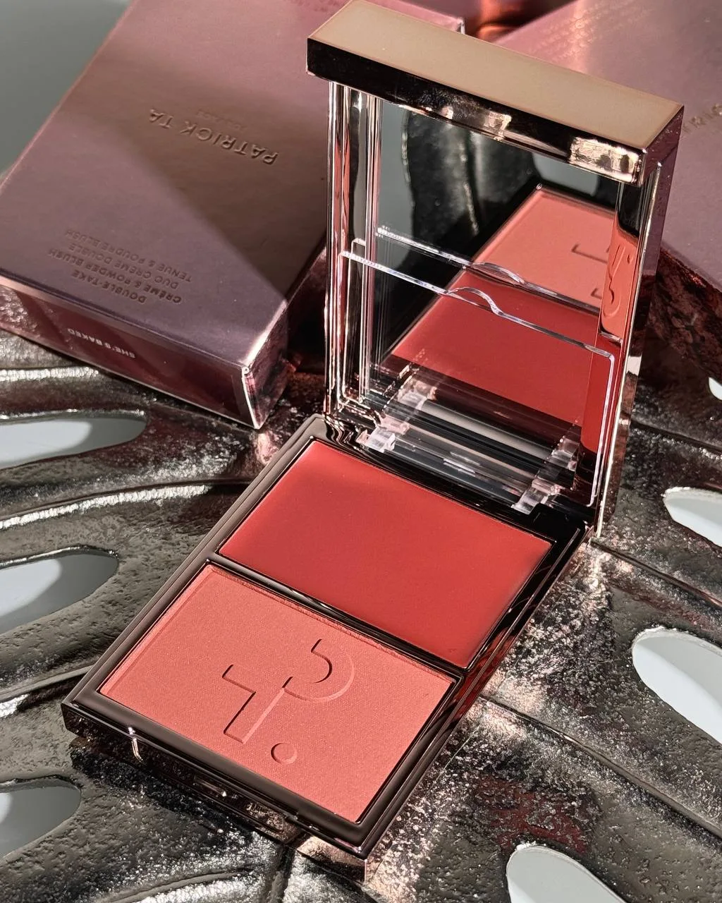 Patrick Ta Major Double-Take Creme & Powder Blush Duo She's Baked