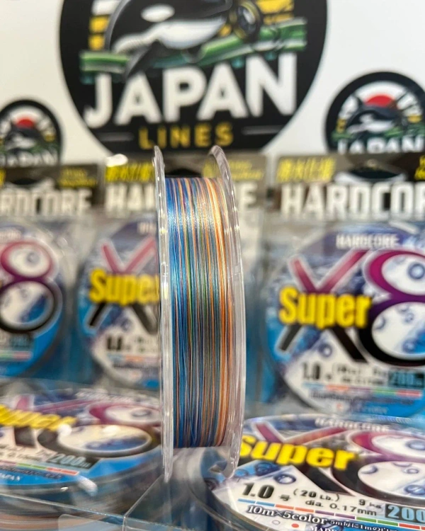 Леска DUEL Hardcore Super X8, 200 м