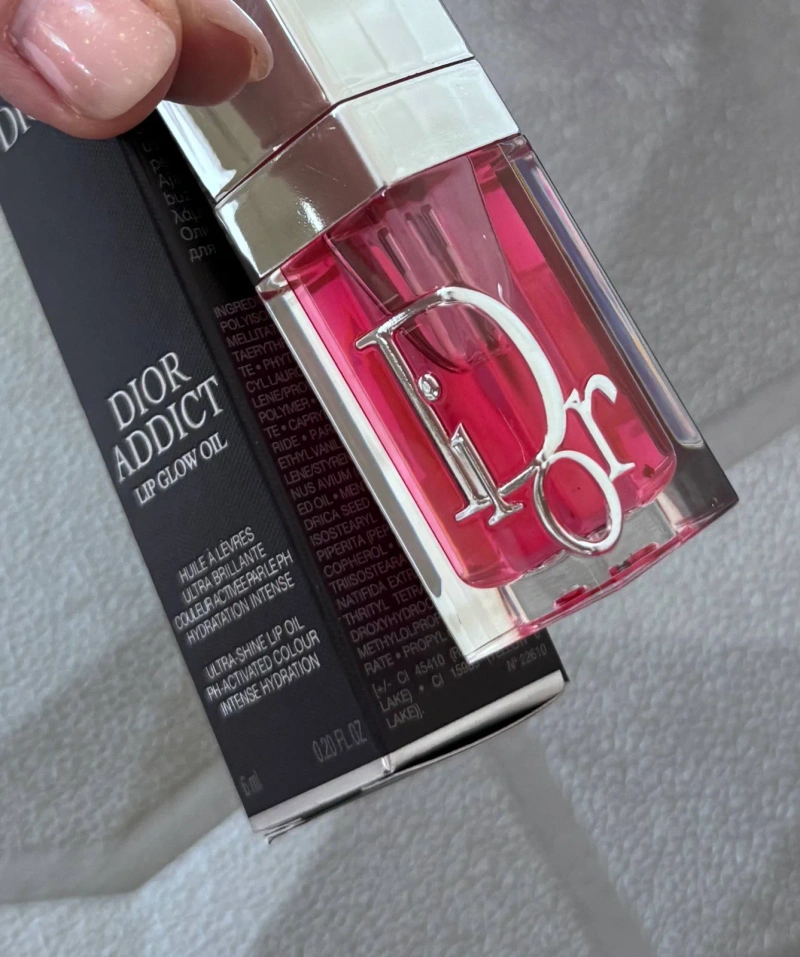 Масло для губ Dior Addict Lip Glow Oil 007 Raspberry Juice — фото 3