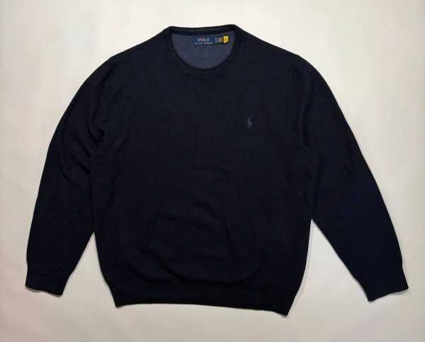 Светр Polo Ralph Lauren чоловічий синій розмір L