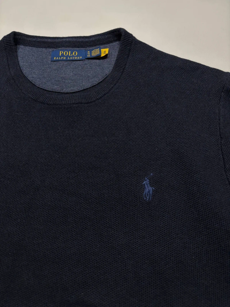 Светр Polo Ralph Lauren чоловічий синій розмір L — фото 2