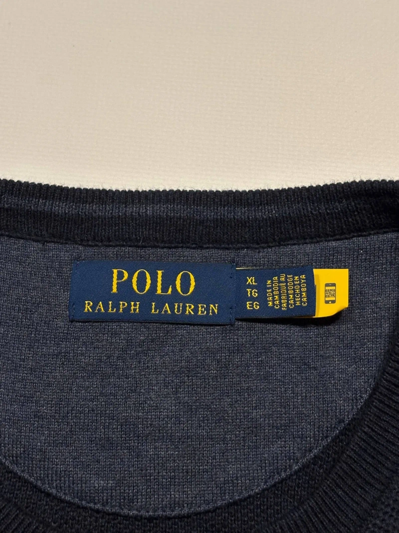 Светр Polo Ralph Lauren чоловічий синій розмір L — фото 5