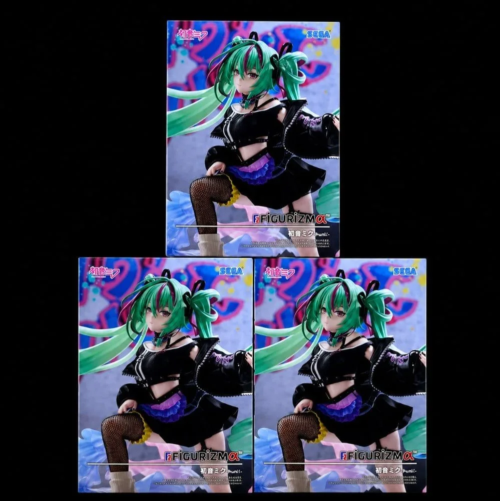 Фигурка Hatsune Miku Punk от SEGA, серия Figurizma, 20 см