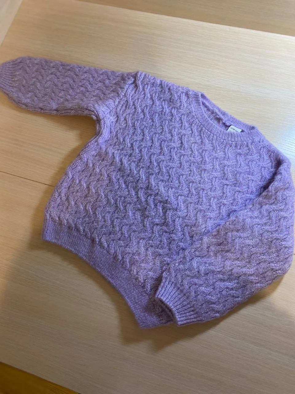 Светр Lc Waikiki oversize 98 розміру з блискучою ниткою