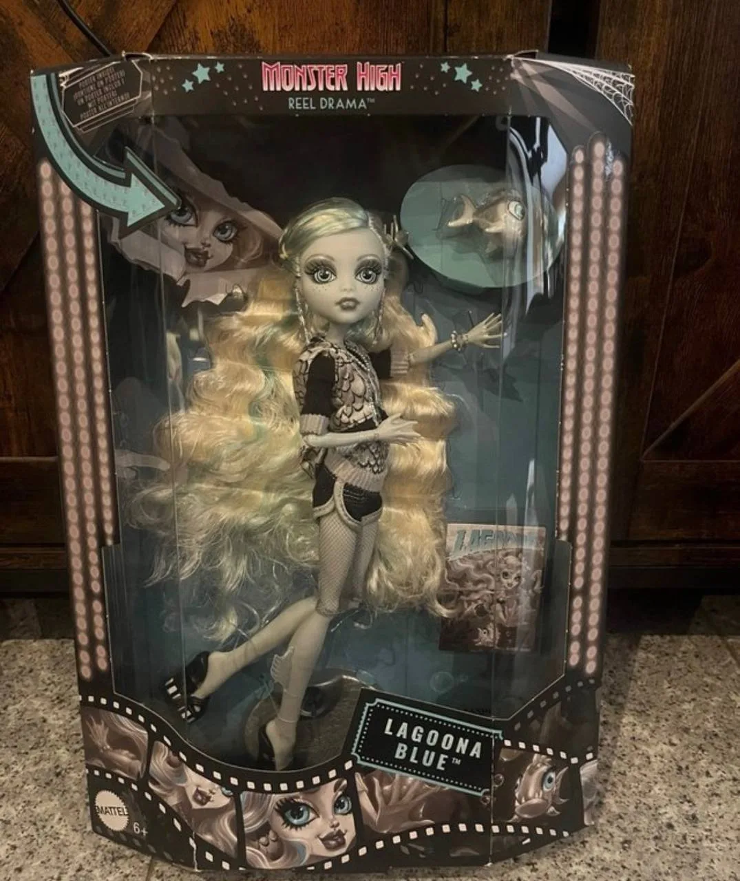 Кукла Monster High Reel Drama Lagoona Blue