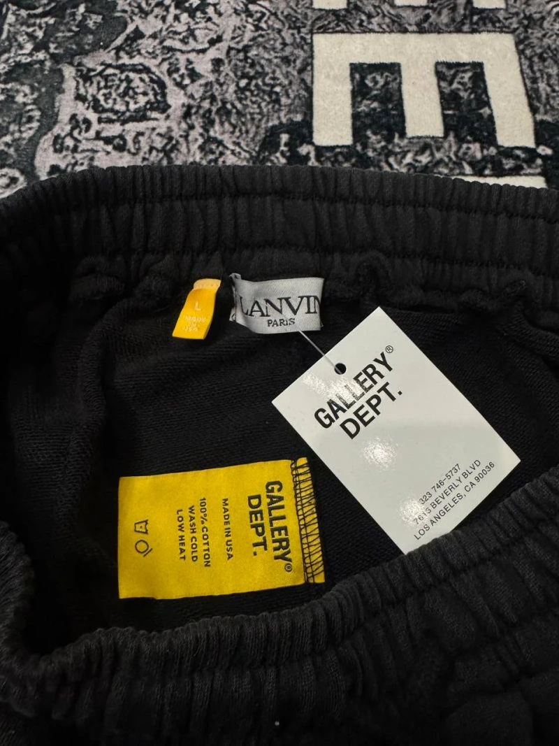 Шорти Lanvin Paris чорні — фото 4