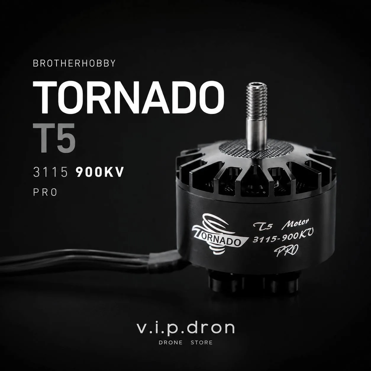 BrotherHobby Tornado T5 3115 900KV Pro FPV двигатель