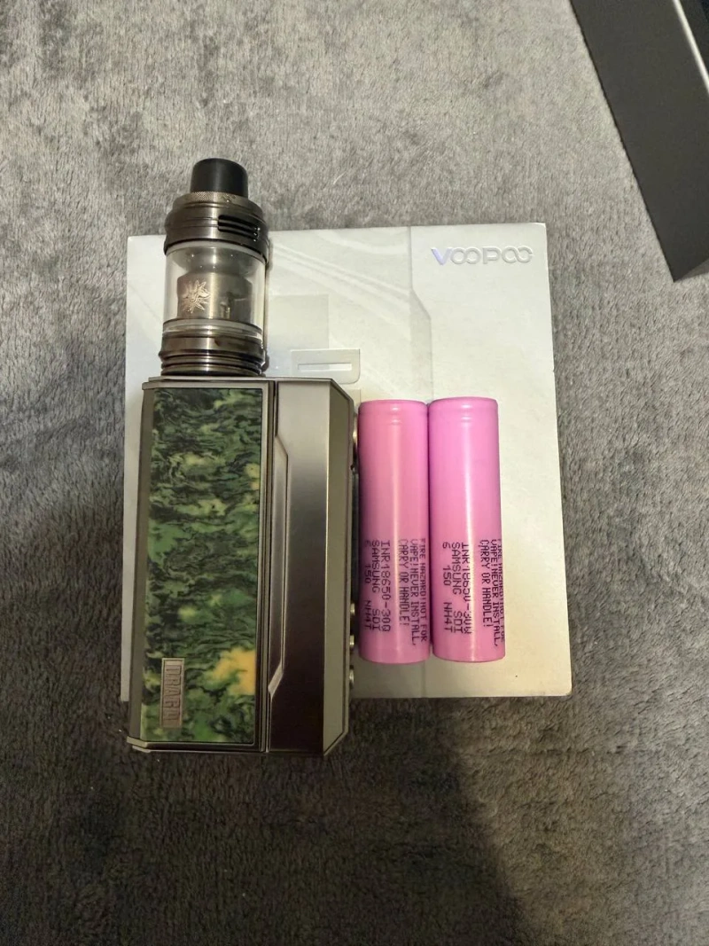 VooPoo Drag 4 177W с 2 аккумуляторами 3000 mAh — фото 3