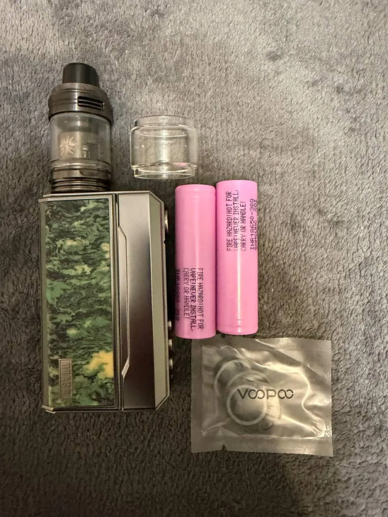 VooPoo Drag 4 177W с 2 аккумуляторами 3000 mAh — фото 5