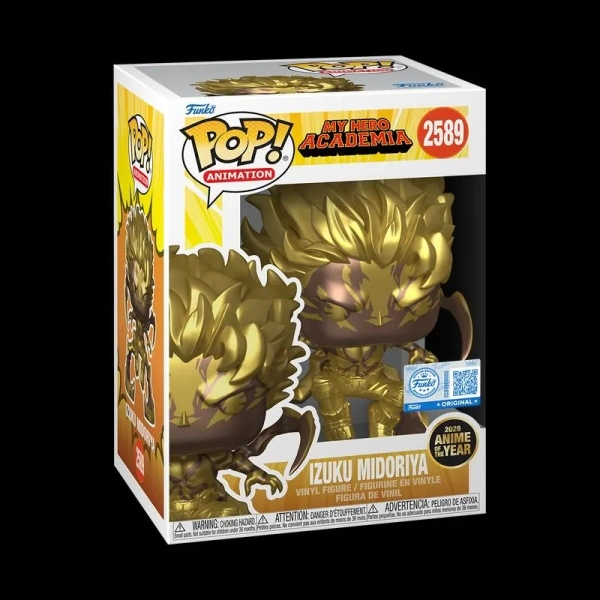 Funko Pop! Animation My Hero Academia Izuku Midoriya 2589 (Золотой)