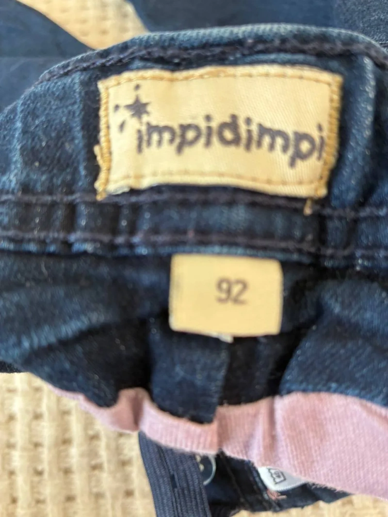 Джинси на підкладці Implidimpi розмір 92 — фото 2