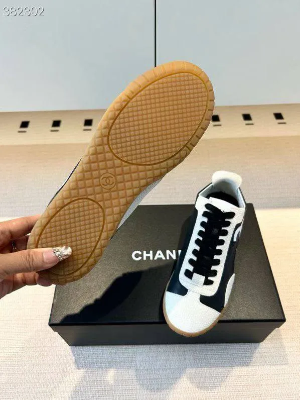 Кеди Chanel шкіра замша