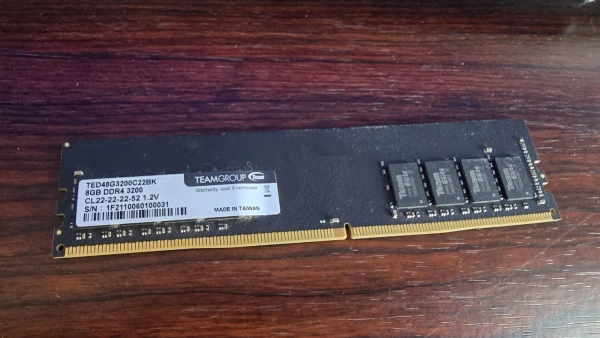 TEAMGROUP 8GB DDR4 3200MHz CL22