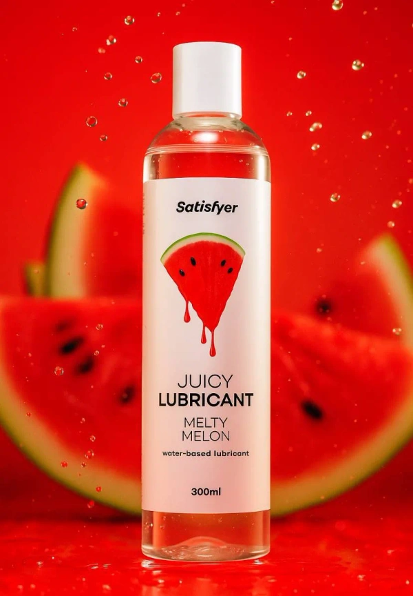 Лубрикант на водній основі Satisfyer Juicy Lubricant Melty Melon 300мл