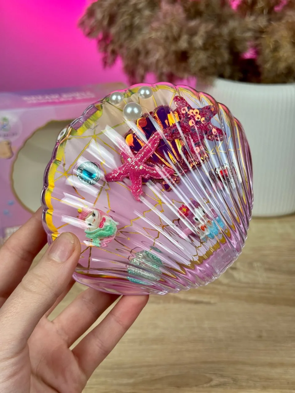 Набор украшений "DREAM SHELL JEWELRY BOX" А 108-3